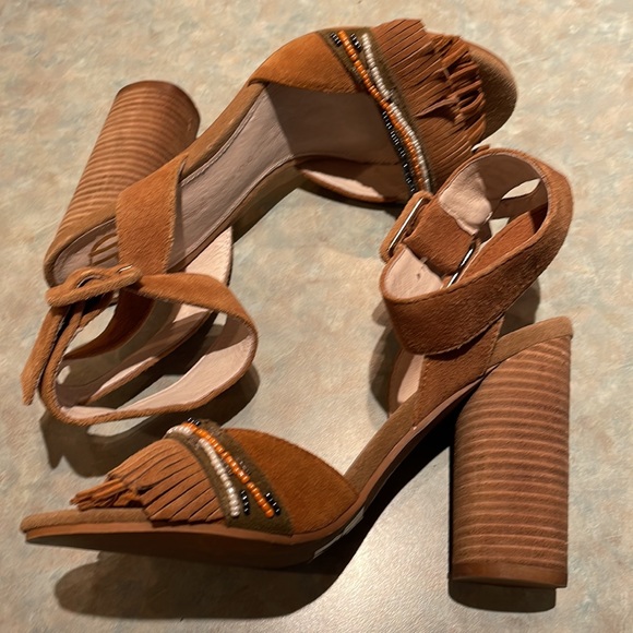 House of Harlow suede sandals (sz 7.5) - Picture 2 of 12